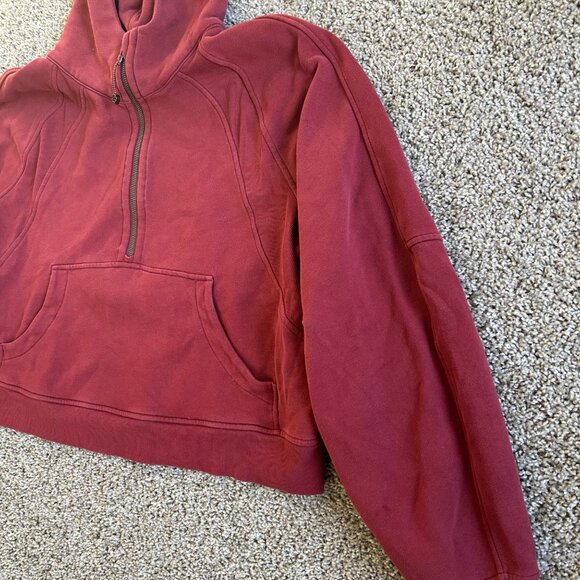 Lululemon Womens Sz L/XL Scuba Oversized Half-Zip Hoodie - Picture 3 of 12